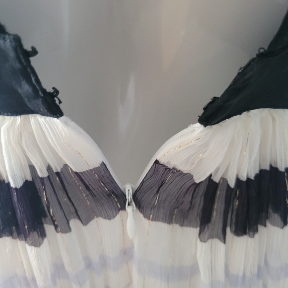 Class Roberto Cavalli Watercolor Silk Dress, VGUC, Size 8 - Picture 11 of 15